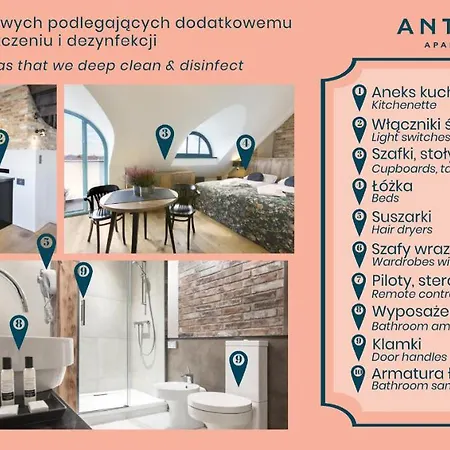 Apartman Antique Old Town Krakkó